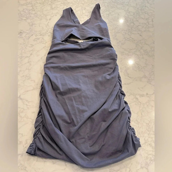 NWT Tiger Mist Kai Bodycon Mini Dress Steel Sz Large - Picture 3 of 8